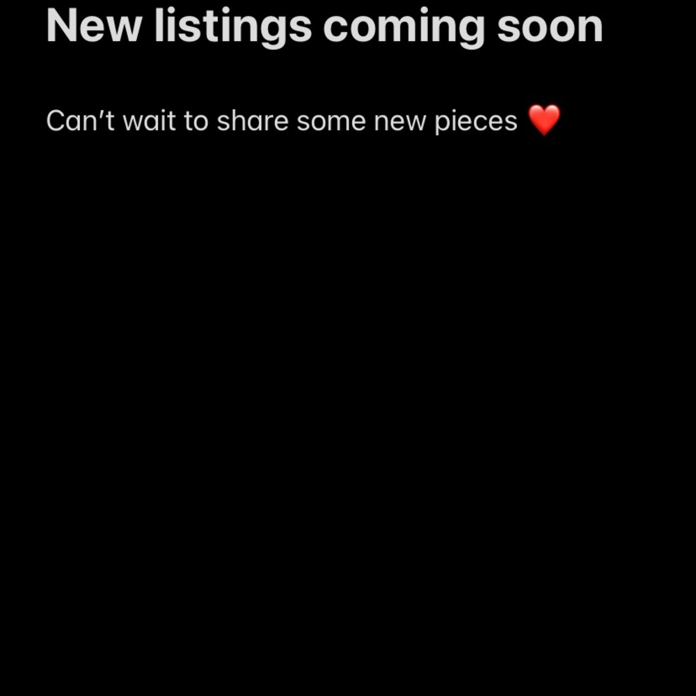 New stock coming soon ❤️